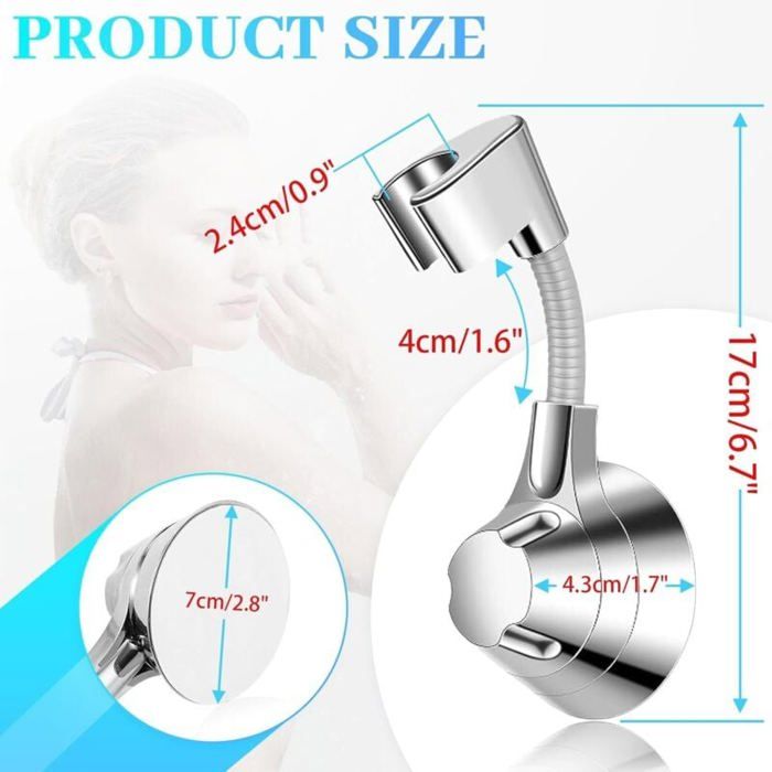 Support Pommeau De Douche Sans Percernull