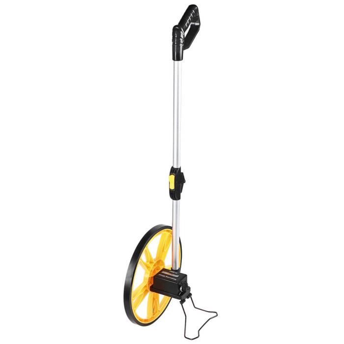 SOULONG Roue de Mesure de Distance, Odomètre Mécanique Pliable, Haute Précision 0-9999.9M, Compteur Kilométrique Portable pour Route et Construction SOULONG Roue de Mesure de Distance, Odomètre Mécanique Pliable, Haute Précision 0-9999.9M, Compteur Kilométrique Portable pour Route et Construction