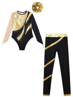 Freebily Léotard Enfant Fille Justaucorps Gymnastique Ballet