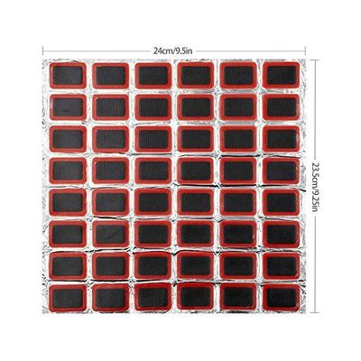 100 Pièces Patchs Réparation Pneu Ronds 42mm - Rustines Caoutchouc Naturel Pour Pneus Voiture Vélo
