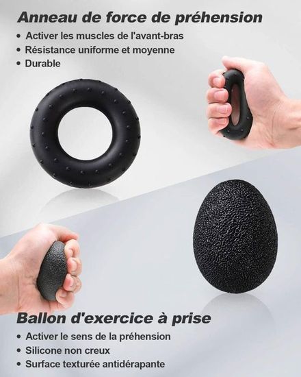 Le tout nouveau kit d'entraînement de la force de préhension