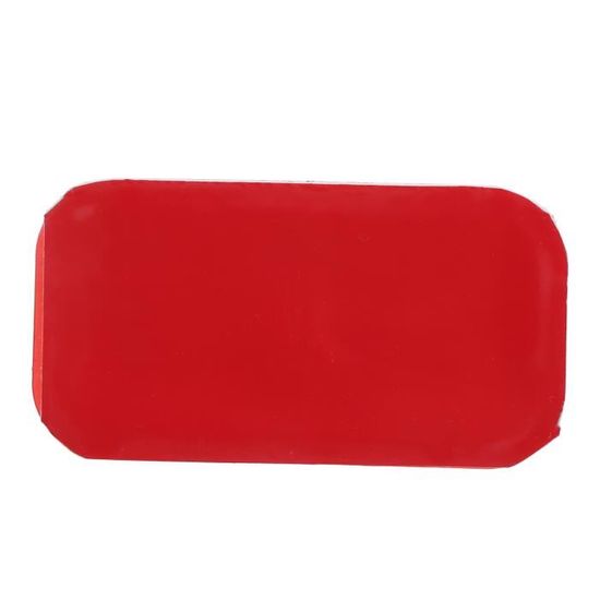 Cuque Réflecteur de sécurité Remplacement de rectangle de panneau de  garniture rouge de corps de réflecteur adhésif de