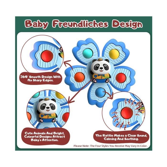 Vanmor Jouets à Ventouse à Épiler pour Bébés, Jouets à Ventouse à Épiler pour Bébés, Jouets à Ventouse pour Fenêtre pour Chaise Haute de Bébé, Plateau de Bain, Avion, Voyage, Jouets Sensoriels Vanmor Jouets à Ventouse à Épiler pour Bébés, Jouets à Ventouse à Épiler pour Bébés, Jouets à Ventouse pour Fenêtre pour Chaise Haute de Bébé, Plateau de Bain, Avion, Voyage, Jouets Sensoriels