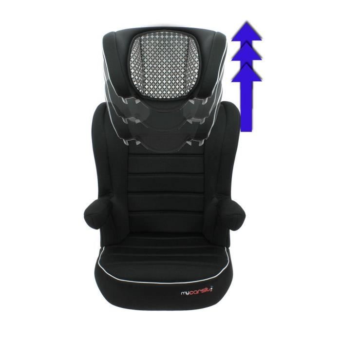 Rehausseur avec dossier RWAY Isofix Groupe 2 3 de 15 36 kg