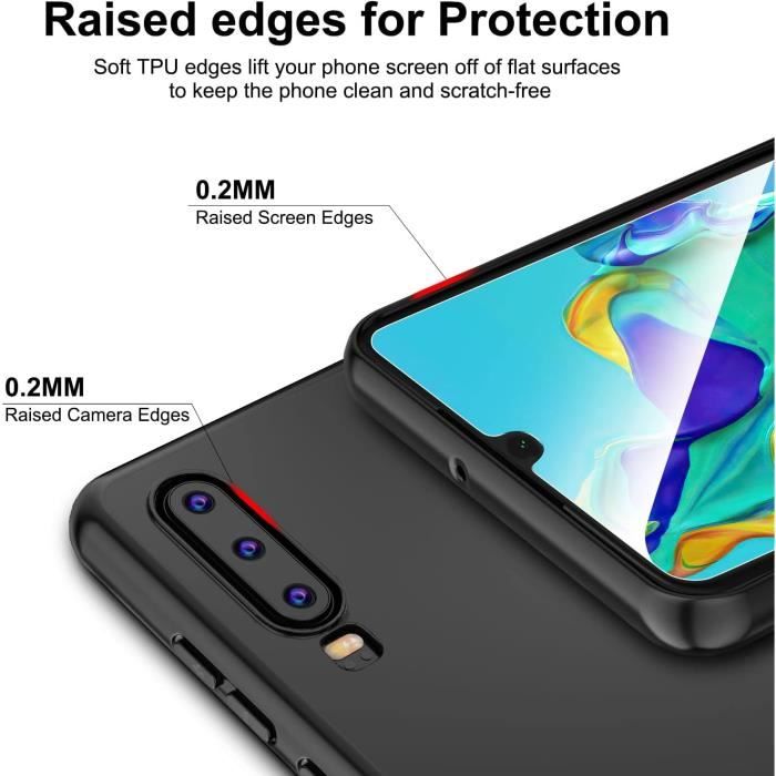 Coque Pour Blackview A52 6.5",Noir Silicone Ultra-fine TPU Cover Case