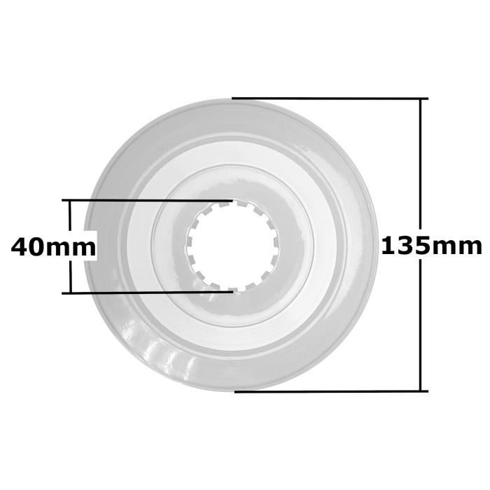 Flasque de Roue arri re v lo CYCLINGCOLORS 40mm 135mm