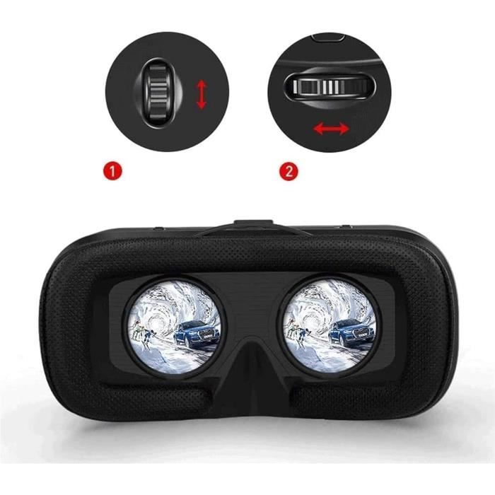 Casque Vr Intelligent Casque De Realite Virtuelle Lunettes 3D Vr Tv Films Et Jeux Video Lunettes De Realite Virtuelle Vr J820 Cdiscount