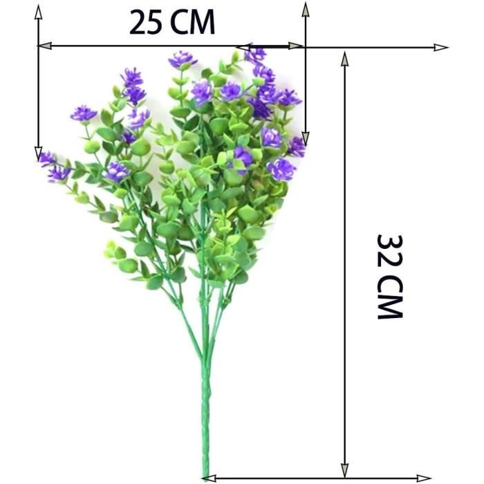 Lot De 20 Bouquets De Fleurs Artificielles D'automne, Fausses