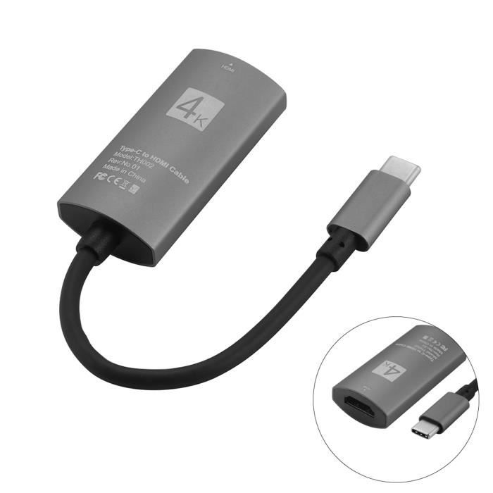 Câble Adaptateur USB Femelle Vers HDMI 1 Mètre - Pour Connecter Smartphone/tablette à TV, Neuf