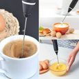 Mousseur à lait électrique | Fouet émulsionneur à Lait USB | Mousseurs à lait à main Rechargeable par USB pour Café Latte-3