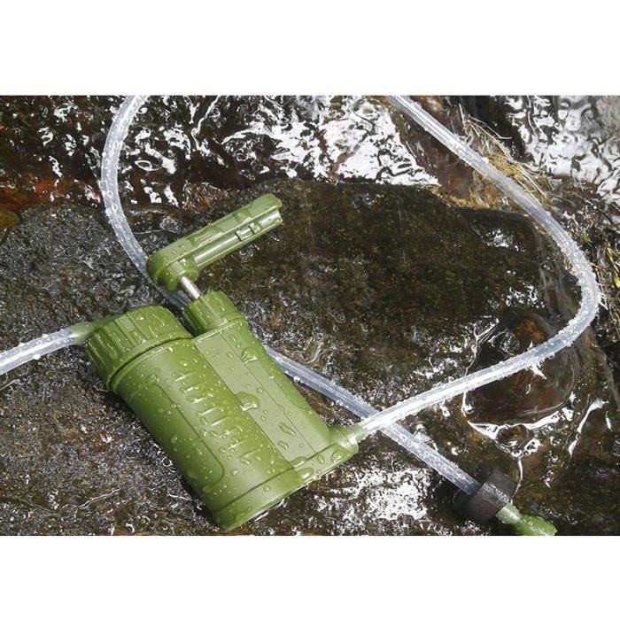 Purificateur D'eau Portable – Pompe Filtrante Pour Extérieur Et Survie