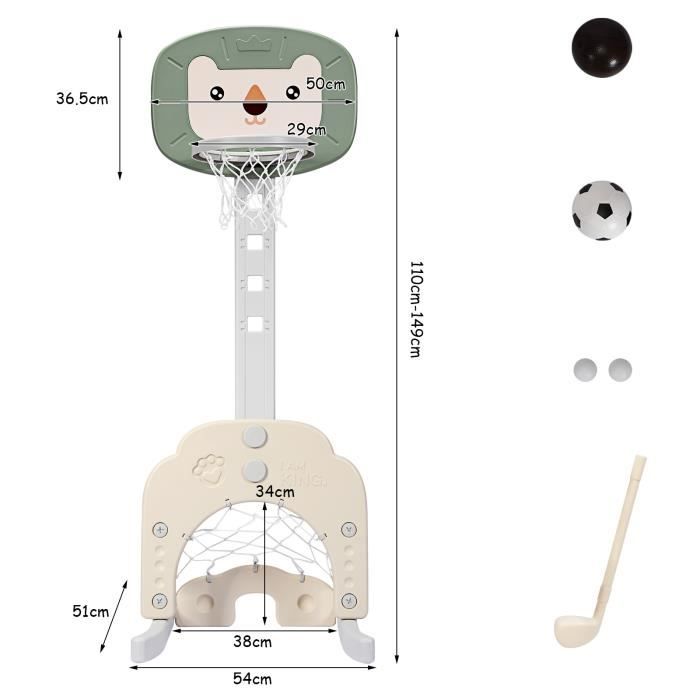 Ensemble De Basket Pour Usage En Extérieur Support Réglable En Hauteur De 130 A 305 Cm Avec Panneau En Hdpe Filet Base Pouvant Etre Remplie Et 2 Roulettes 138069662 Ensemble De Basket Pour Usage En Extérieur Support Réglable En Hauteur De 130 A 305 Cm Avec Panneau En Hdpe Filet Base Pouvant Etre Remplie Et 2 Roulettes 138069662