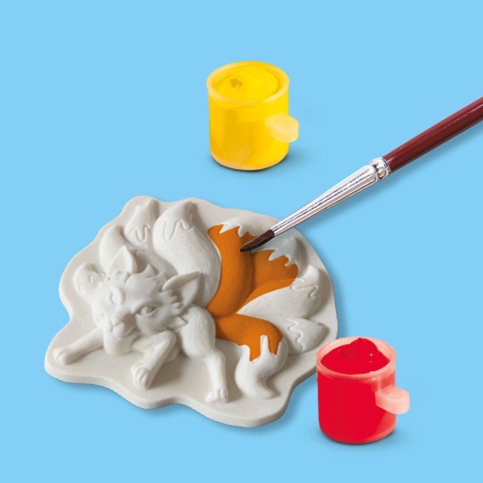 Figurines Licorne Plâtre Kit Créatif SES Creative Licorne - Moulage Et Peinture De 10 Figurines Pour Enfants Dès 5 Ans Fabriquer Des Licornes