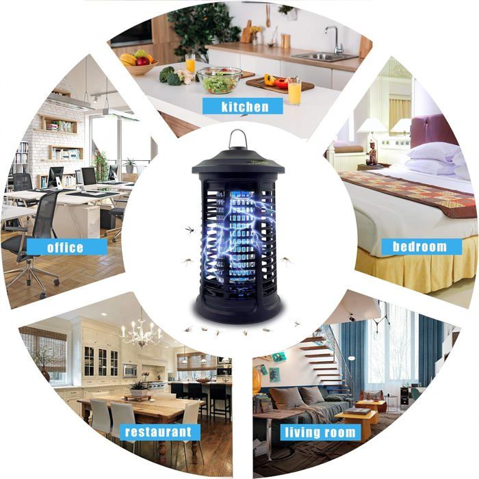 Zappeur UV Anti-insectes – électrique, Intérieur – Tue Mouches, Moustiques Et Papillons – Buystarget