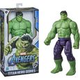 Marvel Avengers Titan Hero Series Figurine Jouet Hulk Blast Gear Deluxe de 30 cm, pour Enfants a partir de 4 Ans Multicolore-0