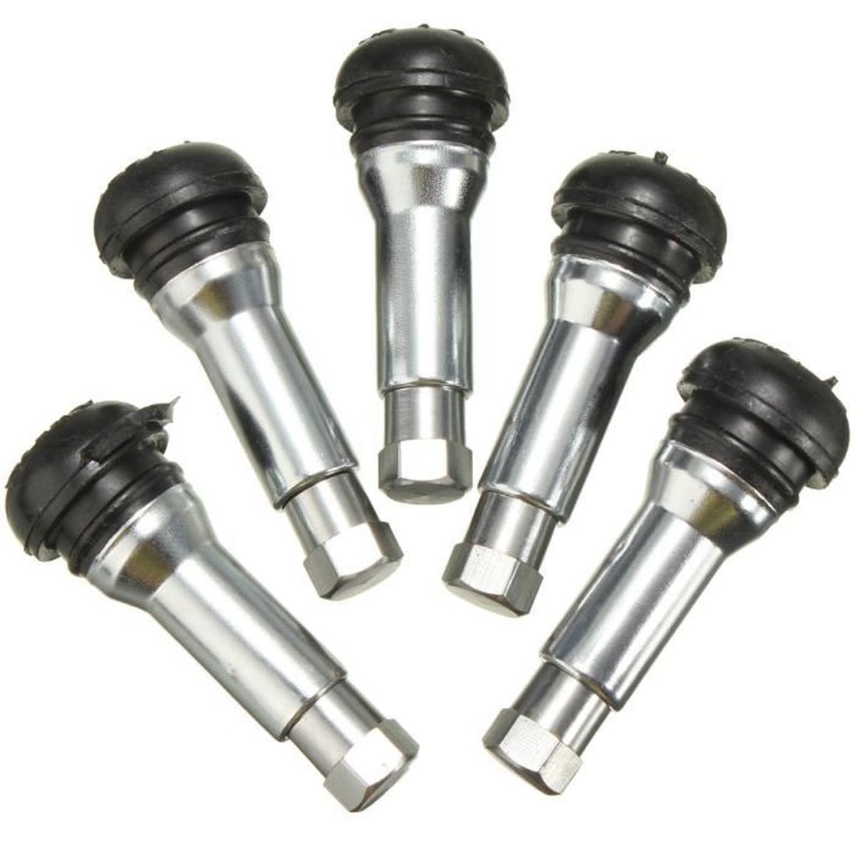 4 Bouchons De Valve Presta En Aluminium Pour Vélo - Couleurs Vives, Style Français, Facile à Installer