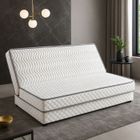 KING OF DREAMS Matelas Clic Clac 140x190 Mousse Poli Lattex Indformable - Hauteur 15 cm - Soutien Trs Ferme TECHNO15