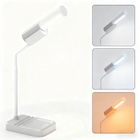 HIBA Lampe de Bureau LED,3 Modes de Températures & Luminosité Réglable , Pliable, Protection des Yeux, pour Chevet, Bureau, Enfants