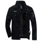 Blouson Homme INSFITY - Veste Militaire Multi Poches - Noir