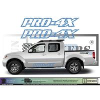 NISSAN NAVARA PRO-4X - BLEU TURQUOISE - Kit Complet  - voiture Sticker Autocollant