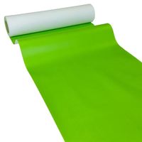 JUNOPAX Chemin de Table en papier vert-pomme 50 m x 0,40 m |  imperméable et peut être essuyée