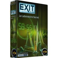 Exit Laboratoire secret - IELLO - Jeu de société - Enfant - 60 min - Jeu d’ambiance