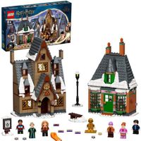 LEGO® 76388 Harry Potter™ Visite du village de Pré-au-Lard Edition 20ème Anniversaire avec Figurine de Collection dorée