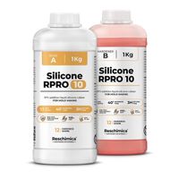 Caoutchouc de silicone 1:1 R PRO 10 pour moules souple et non toxique (2 kg)