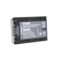 vhbw batterie 500mAh (7.2V) pour caméra appareil photo Sony convient pour NP-FH40, NP-FH50, NP-FH70, NP-FH100.