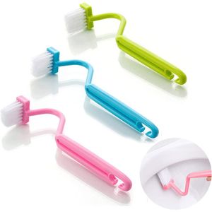 Brosse WC Avec Nettoyeur De Bord, Tête De Brosse De Golf, Support Mural Brosse De Nettoyage Wc Ensemble De 2 Brosses Wc Multifonctions 96913012