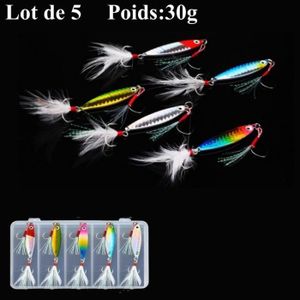 Lot De 30 Leurres Souples T-Tailed – 5,5 à 12 Cm – Pour Mer Et Rivière