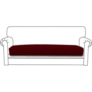 TAOCOCO Housse de Coussin Extensible de canapé Housse de Protection pour Meubles Housse de siège de canapé pour canapé Housse de Coussin Gris,2 Plaza
