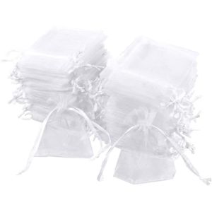 Chytaii Lot de 100pcs Sachets Pochettes Cadeau en Organza Sac à Bijoux Idéales pour Bijoux Cadeaux Bonbons pour la Fête de Mariage Sacs Chytaii Lot de 100pcs Sachets Pochettes Cadeau en Organza Sac à Bijoux Idéales pour Bijoux Cadeaux Bonbons pour la Fête de Mariage Sacs