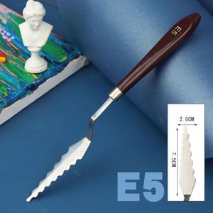 Moule,Couteaux Palette en acier inoxydable pour artiste, ensemble d'outils  de peinture à l'huile, spatule grattoir couteau de - Cdiscount Maison