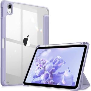 Housse nouvel Apple iPad 10,9 pouces 2022 4G/5G rouge stand - Etui coque  protection iPad 10eme generation - Accessoires pochette case iPad 10