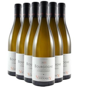 VIN BLANC Bourgogne Blanc 2020 - Lot de 6x75cl - Domaine Jea