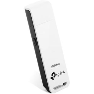 CLE WIFI - 3G TP-Link Clé WiFi Puissante N300 Mbps, adaptateur USB wifi, dongle wifi, Bouton WPS, Technologie MIMO, compatible avec Windows