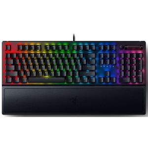 CLAVIER D'ORDINATEUR Clavier Gaming - RAZER - BlackWidow V3 - Green Swi