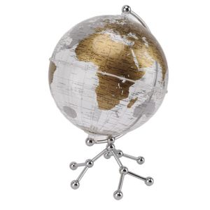 Globe terrestre grand modèle - H79 cm - Noir et or - Cdiscount Maison