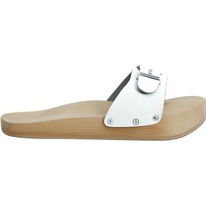 mule semelle bois femme