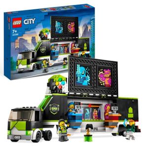 ASSEMBLAGE CONSTRUCTION LEGO® City 60388 Le Camion de Tournois de Jeux Vidéo, Jouet Enfants 7 Ans, Compétition eSport