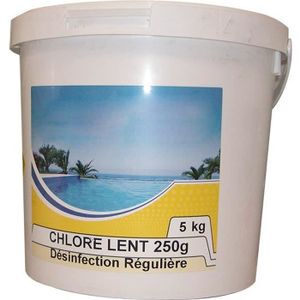 Chlore lent multi-actions galets bicouches 250 g