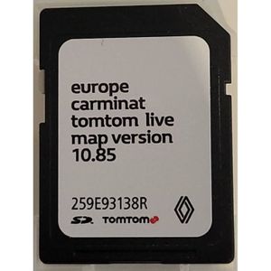 GPS AUTO Carte SD GPS Europe 2022 - 10.85 - Renault TomTom 