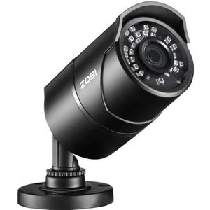 CAMÉRA ANALOGIQUE ZOSI 1080P 4in1 Caméra de Surveillance Extérieure en Métallique IP67 36pcs LEDs Infrarouge 30M Vision Nocturne Vidéosurveillance