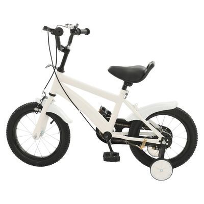 Vélo Enfant 14 Pouces Garçons Et Filles – Acier Carbone, Roues Stabilisatrices, Porte-bouteille, Hauteur Réglable, Dès 4 Ans