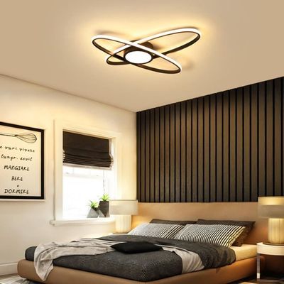 60w Moderne Led Plafonnier Luminaire Dimmable Avec Telecommande