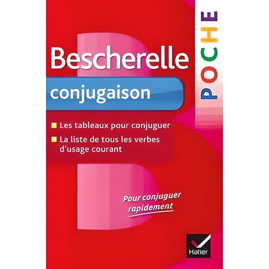 Bescherelle Conjugaison En Ligne Gratuit Bescherelle poche conjugaison - Cdiscount Librairie