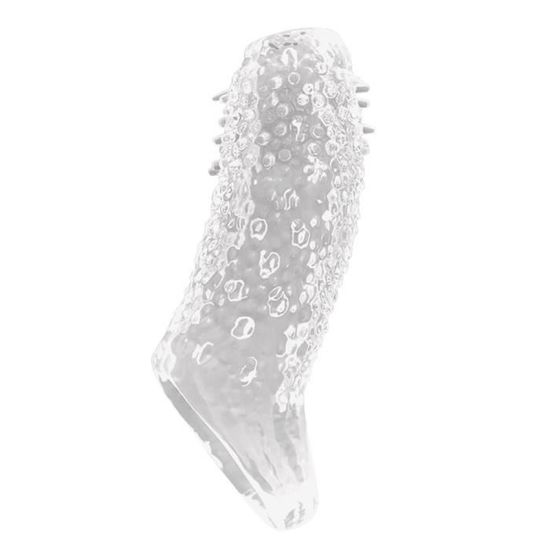 Manchon Pénien Extensible Avec Anneau Boule - Matière TPE - Marque Crystal - Neuf Et Hygiénique