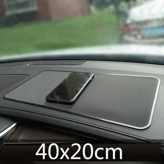20x40cm - Tapis de rangement antidérapant en Silicone pour grand tableau de  bord de voiture, Pour téléphone e - Cdiscount Auto