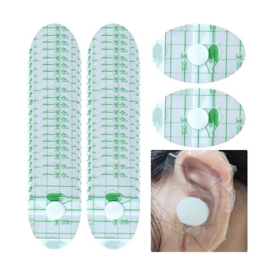 100 Pièces Protecteurs d'Oreille Jetables pour la Douche, Protege Oreille Imperméables Transparents, Protection Cache-Oreilles pour Douche, Bain, Spa 100 Pièces Protecteurs d'Oreille Jetables pour la Douche, Protege Oreille Imperméables Transparents, Protection Cache-Oreilles pour Douche, Bain, Spa